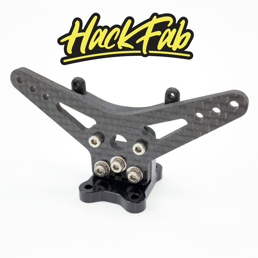 HackFab Standard Carbon Fiber Rear Tower for Losi Mini-T 2.0