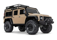 Traxxas TRX-4 Land Rover Defender 1/10 4WD Crawler, Desert Sand