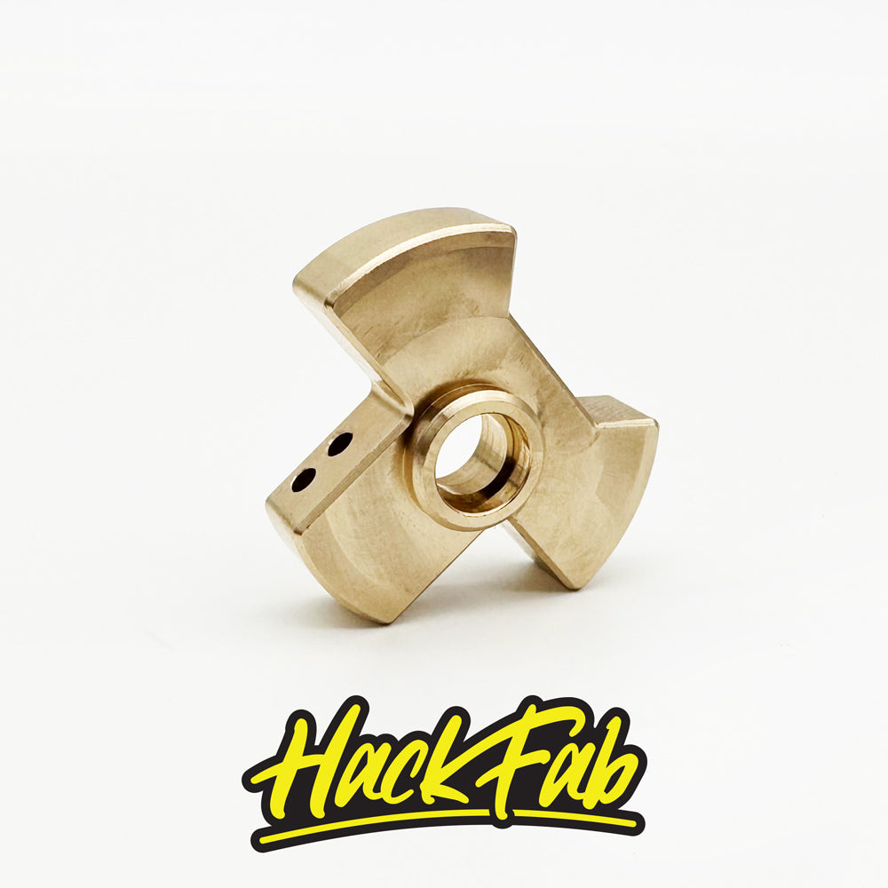 HackFab Brass Rear Hub for Losi Mini-T 2.0 / Mini-B / Mini Drag