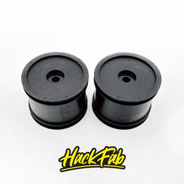 HackFab Slipstream Mini Wheel fits Losi Mini-T/B Rear (Black) (2)