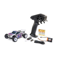Losi 1/28 Micro-T 2S 2WD RTR Stadium Truck, Silver
