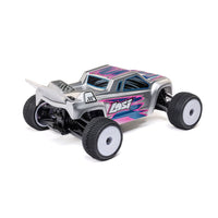Losi 1/28 Micro-T 2S 2WD RTR Stadium Truck, Silver