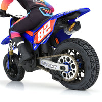 Pro-Line 1/4 Hot Lap MX S3 Rear Tire MTD Black Supermoto Wheel: Promoto-MX/SM
