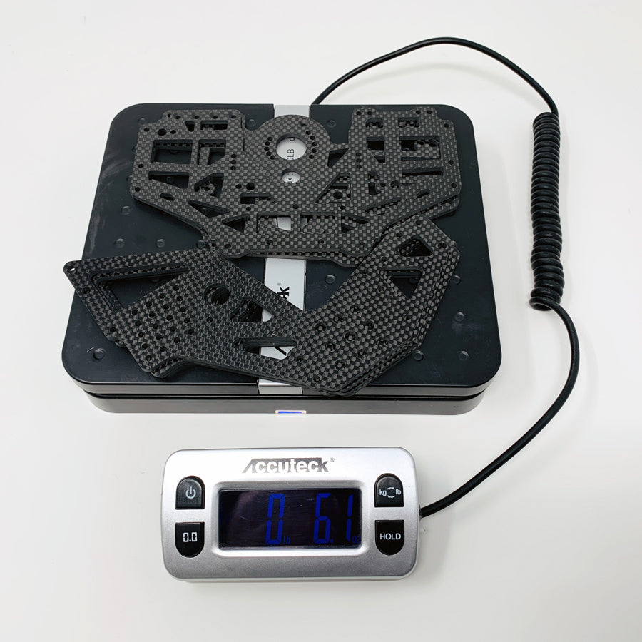 Carbon Fiber Chassis Side Panels For Losi 1:8 LMT 4WD RC Truck - Lightweight Upgrade