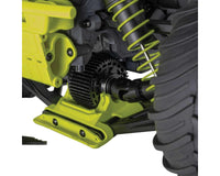 Arrma GORGON 4X2 MEGA 550 Brushed 1/10 Monster Truck RTR (Yellow)