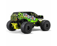 Arrma GORGON 4X2 MEGA 550 Brushed 1/10 Monster Truck RTR (Yellow)