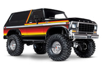 Traxxas TRX-4 1/10 Trail Crawler Truck w/1979 Bronco Clipless Body