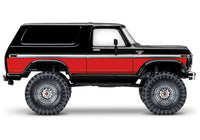 Traxxas TRX-4 1/10 Trail Crawler Truck w/1979 Bronco Clipless Body