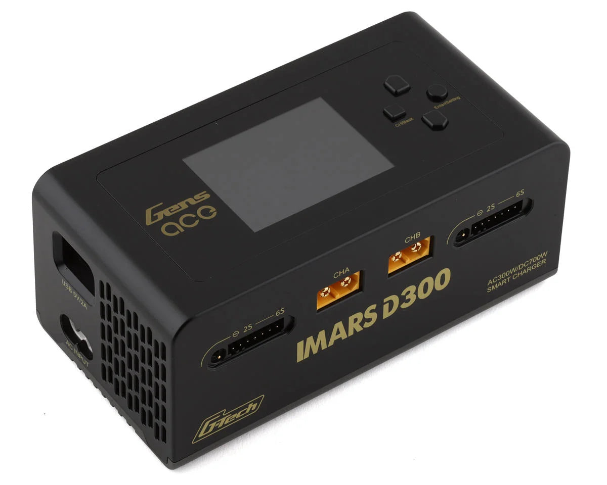 Chargeur de batterie Gens Ace iMars D300 G-Tech Channel AC/DC 300W/700W Chargeur de batterie Gens Ace iMars D300 G-Tech Channel AC/DC 300W/700W