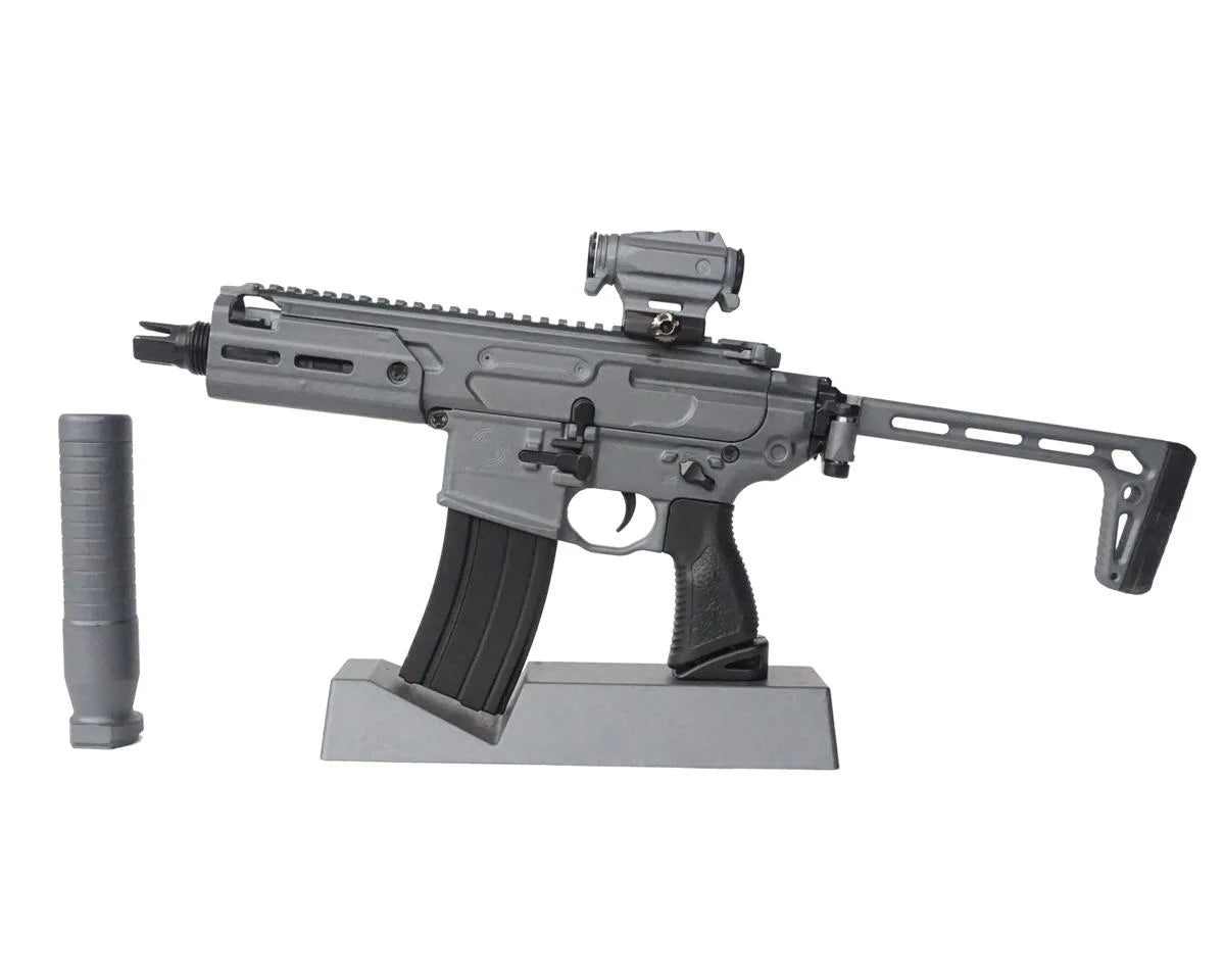 精巧1/3スケール ミニチュア SIG MCX グレー GoatGuns Miniature 1/3 Scale Die-Cast Sig Sauer MCX