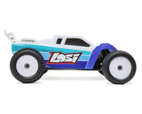 Losi Mini-T 2.0 V2 1/18 RTR 2WD Brushless Stadium Truck (Blue)