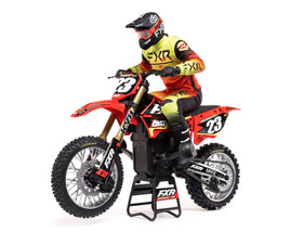 Losi Promoto-MX RTR 1/4 Brushless Motorcycle (FXR - Red) w/2.4GHz DX3PM Radio & MS6X System