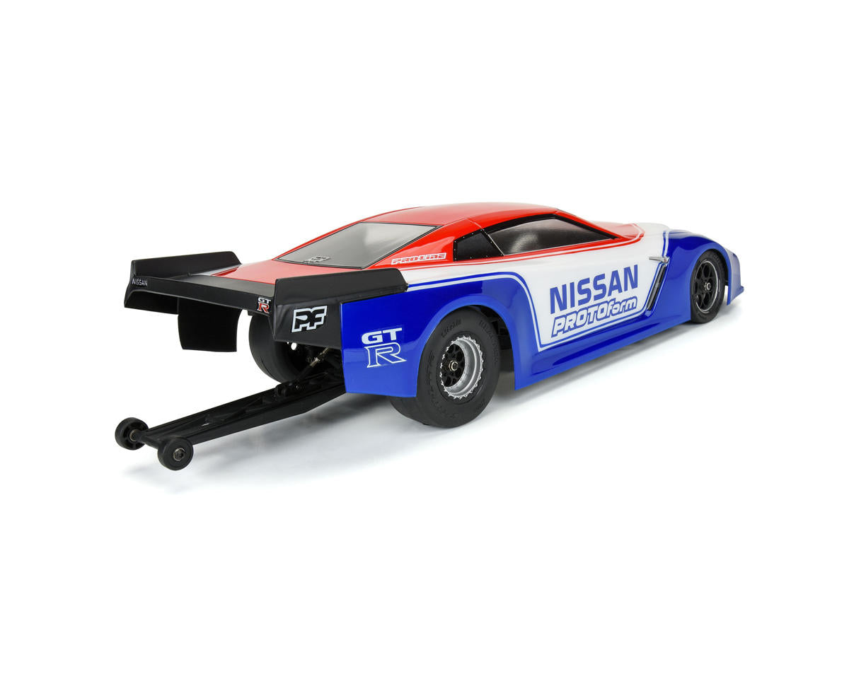 Protoform Nissan GT-R R35 Pro Mod 1/16 Mini Drag Body Set (Clear