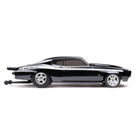 Losi 1/16 1970 Chevelle 2WD RTR Mini No Prep Drag Car (Black) w/2.4GHz Radio, Battery & Charger