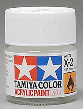 Tamiya X-2 White Acrylic Paint (10ml)