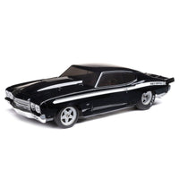 Losi 1/16 1970 Chevelle 2WD RTR Mini No Prep Drag Car (Black) w/2.4GHz Radio, Battery & Charger