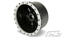 Pro-Line X-MAXX Impulse Pro-Loc Wheels (Black w/Stone Gray Rings) (2)