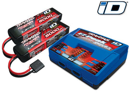 Traxxas EZ-Peak 3S "Completer Pack" Dual Multi-Chemistry Battery Charger w/Two Power Cell Batteries (5000mAh)