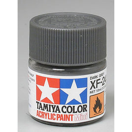 Tamiya XF-24 Flat Dark Grey Acrylic Paint (10ml)