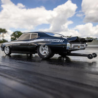 Losi 1/16 1970 Chevelle 2WD RTR Mini No Prep Drag Car (Black) w/2.4GHz Radio, Battery & Charger