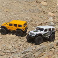 Axial SCX24 2019 Jeep Wrangler JLU CRC 1/24 4WD RTR Scale Mini Crawler (Yellow) w/2.4GHz Radio