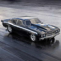 Losi 1/16 1970 Chevelle 2WD RTR Mini No Prep Drag Car (Black) w/2.4GHz Radio, Battery & Charger