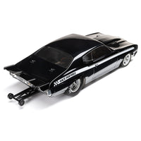 Losi 1/16 1970 Chevelle 2WD RTR Mini No Prep Drag Car (Black) w/2.4GHz Radio, Battery & Charger