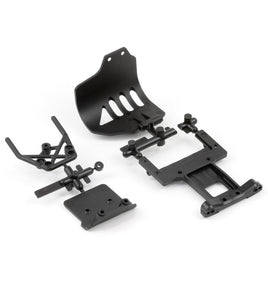 Arrma FRONT BUMPER/REAR CHASSIS PLATE AR320004