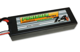 Punisher Series 5200mah 50C 2cell Lipo (Traxxas Plug) 7.4V Battery