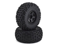 Arrma dBoots AR550042 Fortress SC Tire Set Glued Black (2)