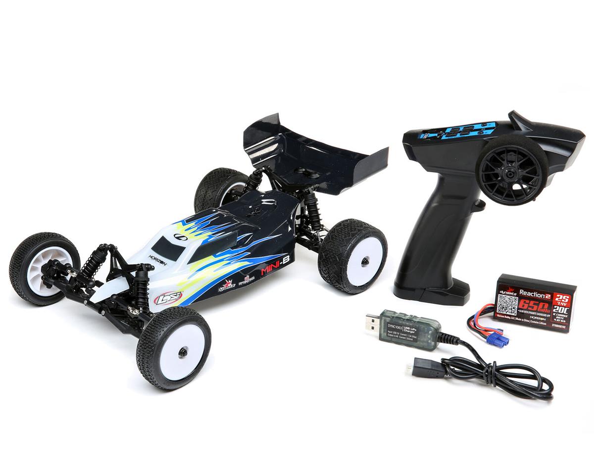 Losi Mini-B 1/16 RTR 2WD Buggy (Black)| HackFab Hobbies