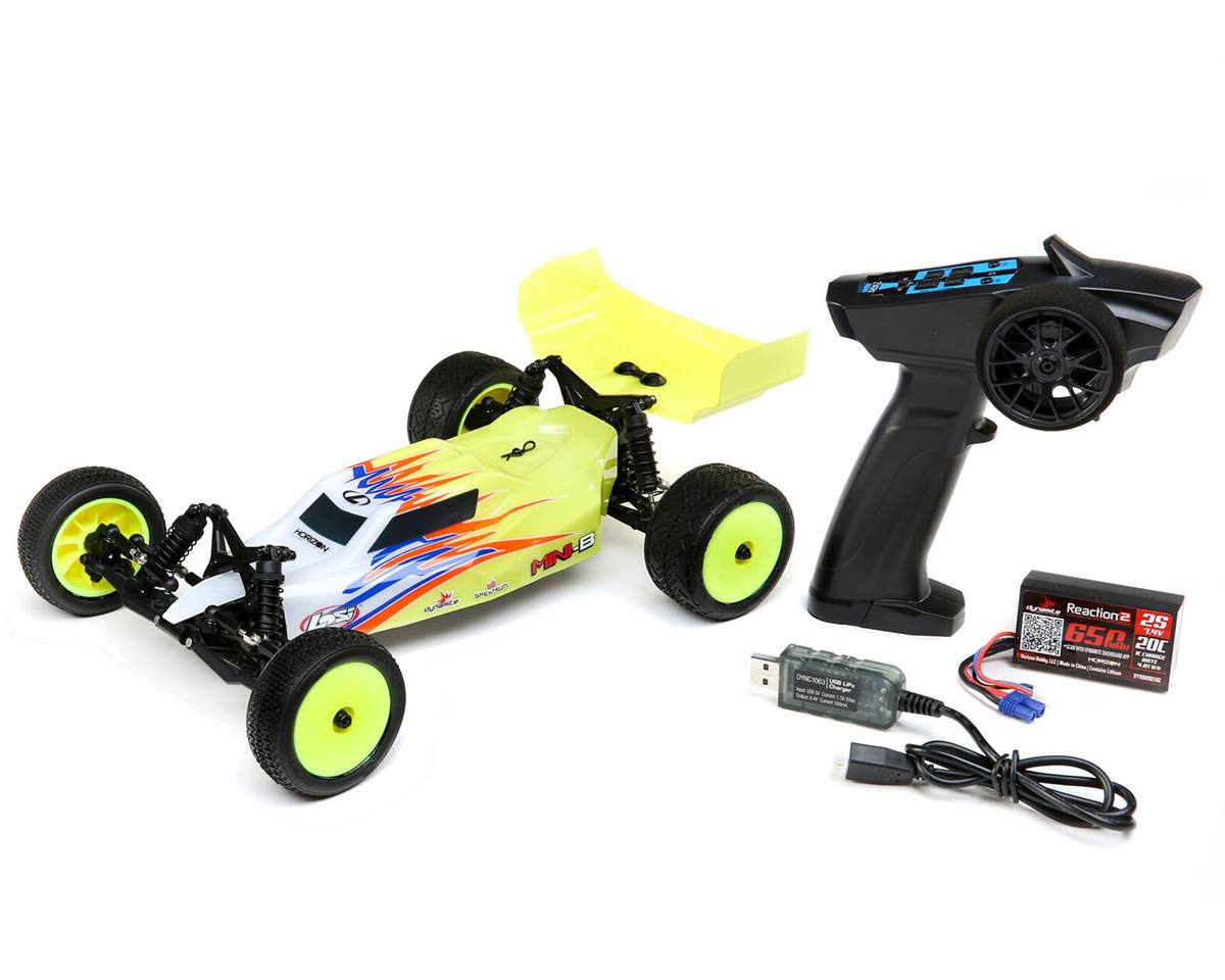 Losi Mini-B 1/16 RTR 2WD Buggy (Yellow)| HackFab Hobbies