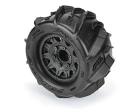 Pro-Line Dumont 2.8" Sand/Snow MTD Raid Black Wheels F/R