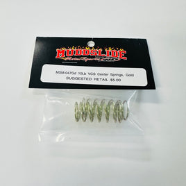 Muddslide 1.35" Center Shock Gold Spring 10# (2)