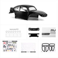 INJORA BUG30 Body with Magnetic Mount for 1/30 SCX30 (Black)