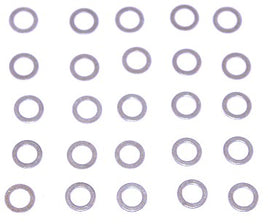 Hyperdrive 1/8 x .015 Brass Shims(25) (60209)