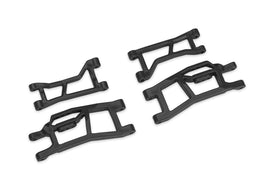 Traxxas Black WideMaxx Mini Maxx Front Upper & Lower HD Suspension Arms