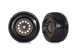 Traxxas Gray Mini XRT Wheels w/ Response Pro Tires (2)