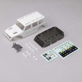 Axial Unpainted White ABS Hard Body for SCX30 Jeep Wrangler JLU