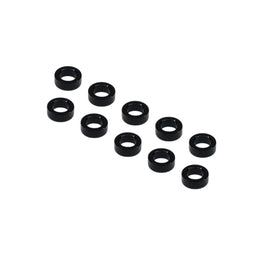 eXcelerate 1/8 Shaft Aluminum Shims (2mm) (Black) (10)