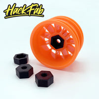 HackFab 8mm to 12mm hex adaptors for Losi Mini-T 2.0/B