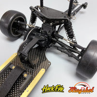 HackFab Slingshot drag chassis, 225mm wheelbase for Losi Mini-T 2.0