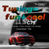 Turbo Racing C75 RTR Micro Race Car - RED