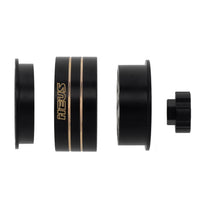 Meus 1.0 Beadlock Wheels Brass Wheel Ring Aluminum Wheel Hub for Axial 1/24 SCX24