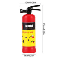 INJORA Mini Fire Extinguisher Scale Accessories for 1/24 1/18 RC Crawlers