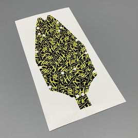 HackFab Sticker Bomb Chassis Skin for Losi Mini-B