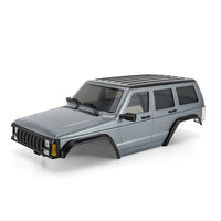 INJORA Cherokee Body for 155mm 1/18 TRX4M Bronco Defender (Silver Grey)