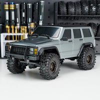 INJORA Cherokee Body for 155mm 1/18 TRX4M Bronco Defender (Silver Grey)