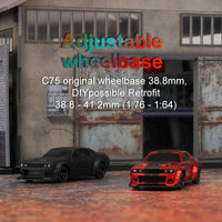 Turbo Racing C75 RTR Micro Race Car - RED