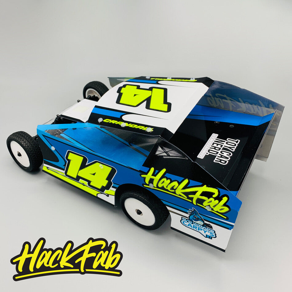 HackFab EDM Body For Stock Losi Mini-B| HackFab Hobbies